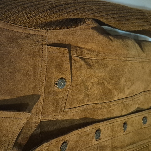 Relativity Rustic Suede Jean Jacket - Picture 2 of 5